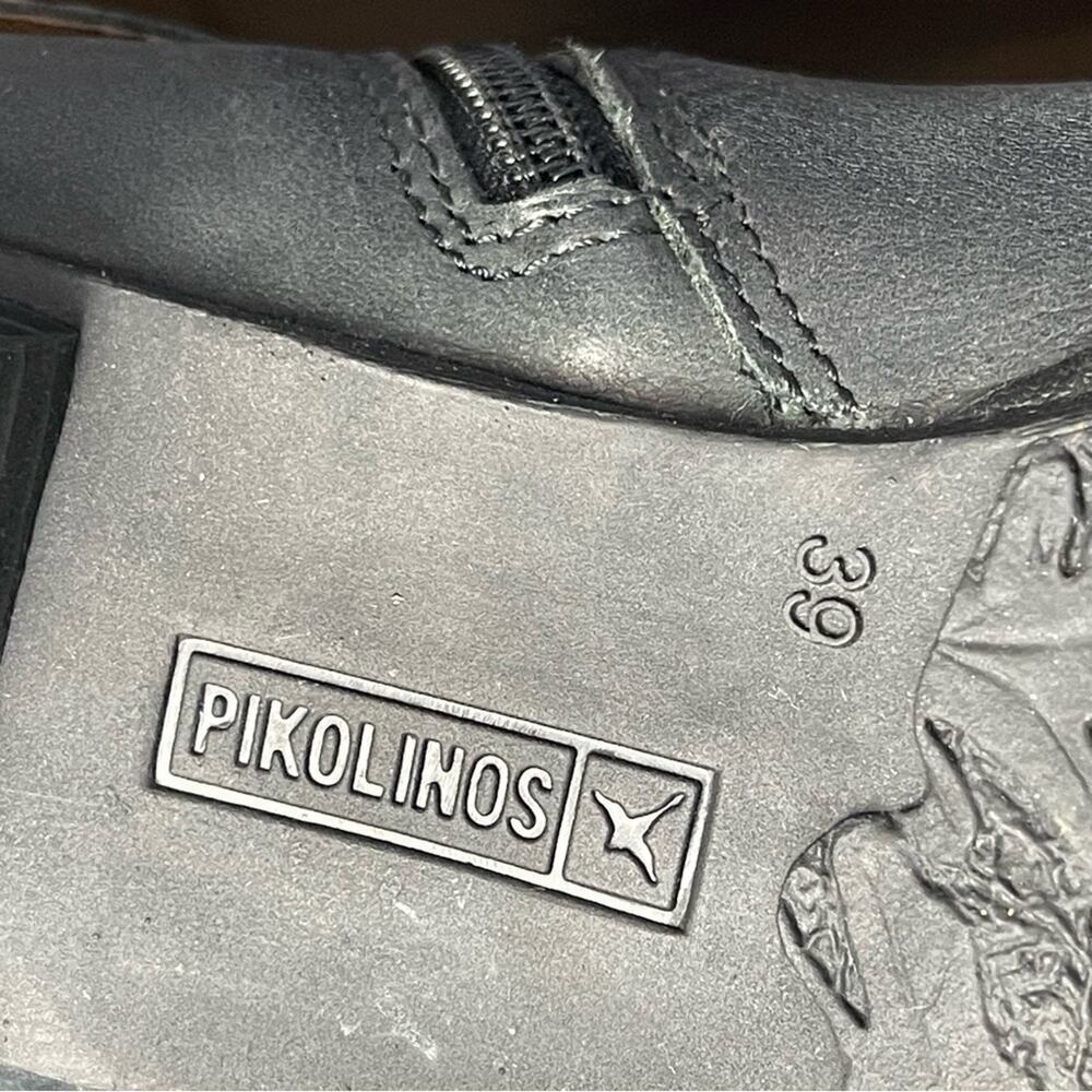 Pikolinos “Brujas” Leather Ankle Boots, Black, Side Zip, Streetwear, Weekend 8.5 - Picture 11 of 13